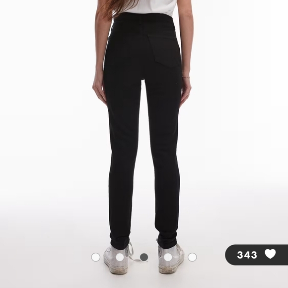 Top Shop High Rise Jeans - Picture 2 of 4